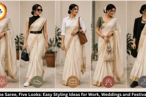  One Saree, Five Looks: Easy Styling Ideas for Every Occasion 