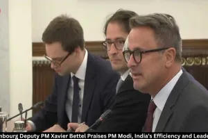  Luxembourg Dy PM Bettel Praises PM Modi, India