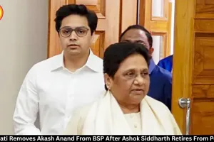 Mayawati Removes Akash Anand From BSP