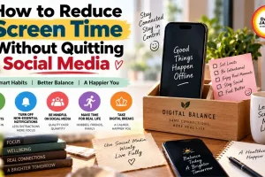 How to Reduce Screen Time Without Quitting Social Media