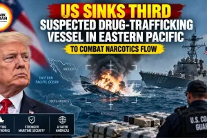 US Sinks Third Suspected Drug-Trafficking Vessel in Eastern Pacific