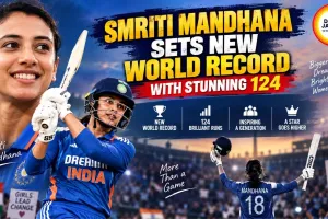 Smriti Mandhana Sets New World Record With Stunning 124