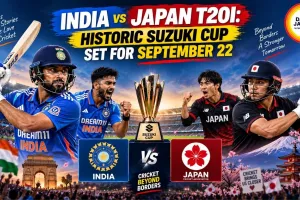 India vs Japan T20I: Historic Suzuki Cup Set for September 22