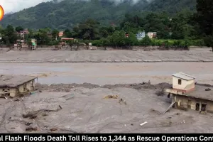 Nepal Flash Floods Death Toll Rises to 1,344
