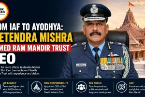 From IAF to Ayodhya: Jeetendra Mishra Named Ram Mandir Trust CEO