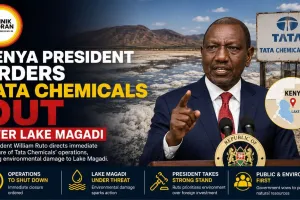 Kenya President Orders Tata Chemicals Out Over Lake Magadi