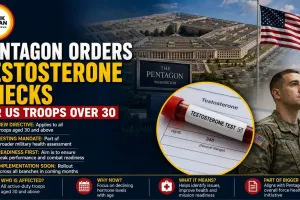 Pentagon Orders Testosterone Checks for US Troops Over 30