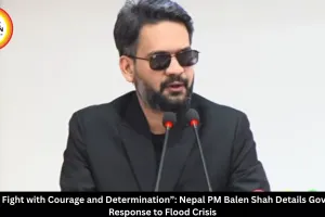 Nepal PM Balen Shah Details Flood Crisis Response