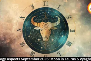 Astrology Aspects September 2026: Moon in Taurus & Vyaghat Yoga