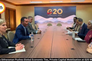 Nirmala Sitharaman Pushes Global Economic Ties, Private Capital Mobilisation at G20 Meetings