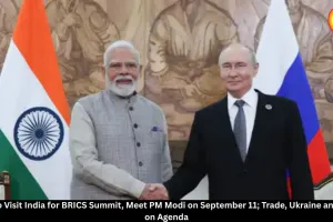 Putin to Visit India for BRICS, Meet PM Modi on Sept 11