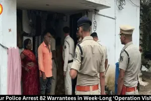  Raipur Police Arrest 82 in Operation Vishwas Drive