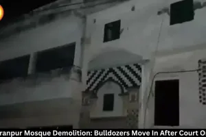  Saharanpur Mosque Demolition: Bulldozers Move In After Court Order