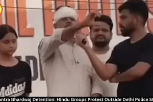 Swatantra Bhardwaj Detention: Hindu Groups Protest in Delhi