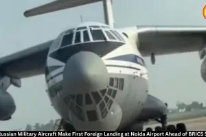 3 Russian Military Planes Land at Noida Airport