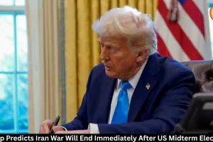 Trump Says Iran War Will End After US Midterms