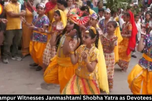 Udhampur Janmashtami Shobha Yatra Draws Hundreds of Devotees