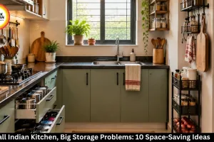Small Indian Kitchen: 10 Smart Storage Ideas