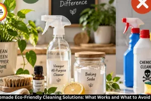 Eco-Friendly Cleaning: What Homemade Solutions Can Do