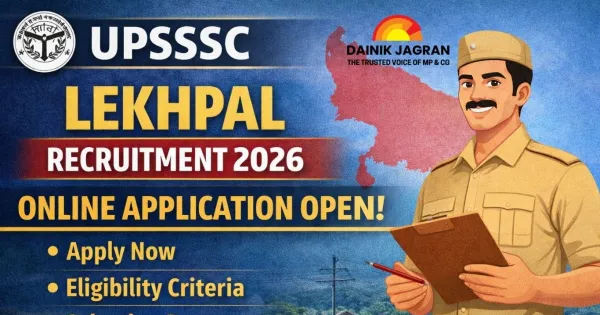 UPSSSC Lekhpal Online Application 2026 Opens; Recruitment Process Begins for Revenue Cadre