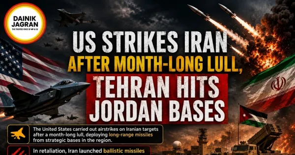 US Strikes Iran After Month-Long Lull, Tehran Hits Jordan Bases