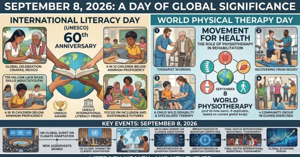 September 8, 2026: Important Days and Events