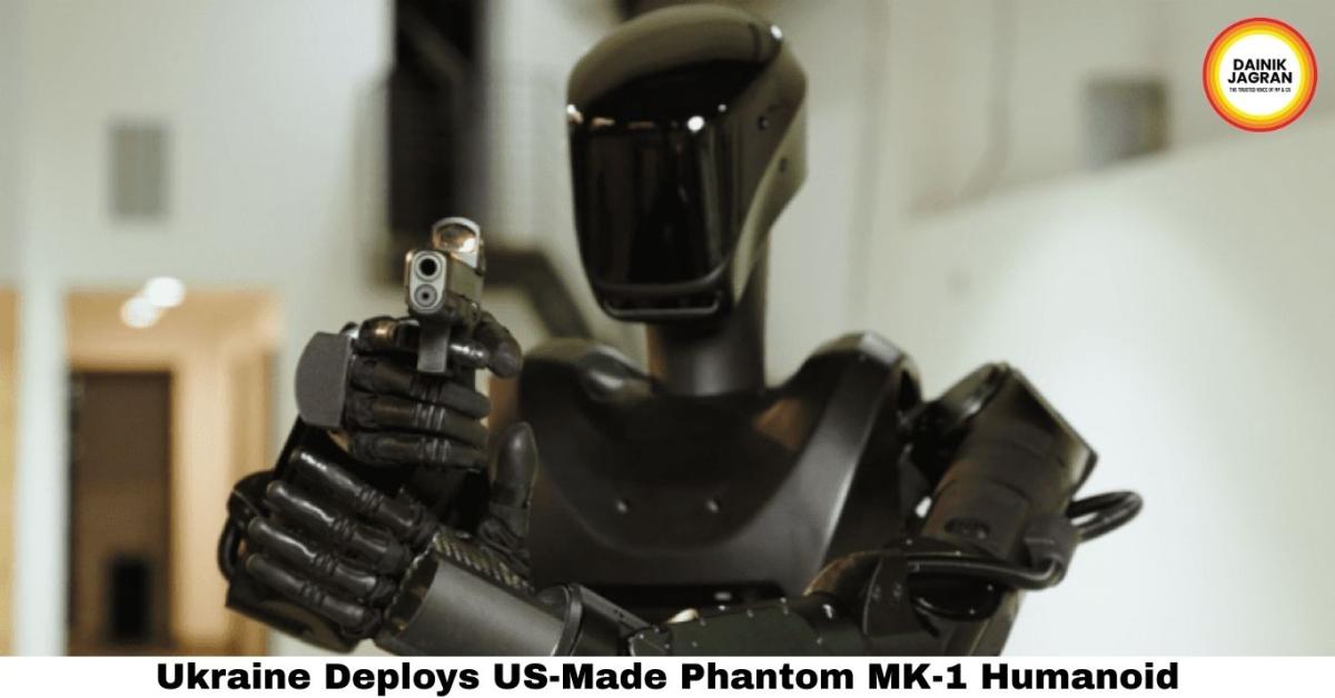 Ukraine Deploys US-Made Phantom MK-1 Humanoid Robot on the